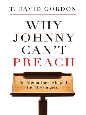 cover image of Why Johnny Can't Preach